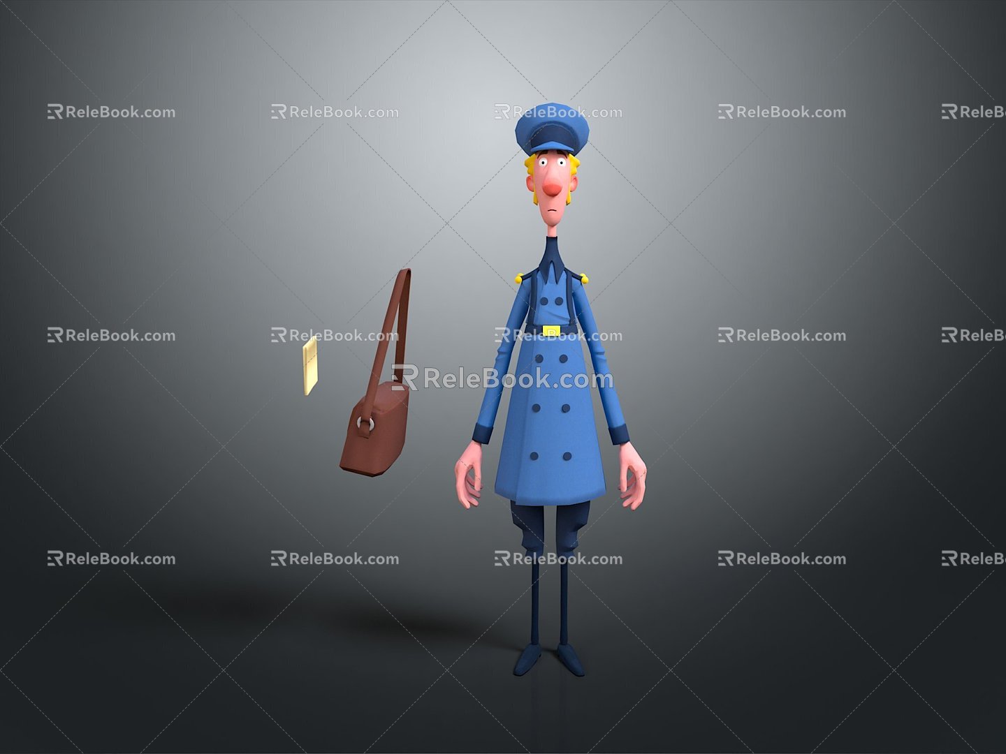 Postman Postman Game Items 3d model