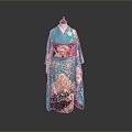 Kimono Beauty Kimono Japanese Kimono Japanese Woman Oriental Woman Asian Woman Woman Female 3d model