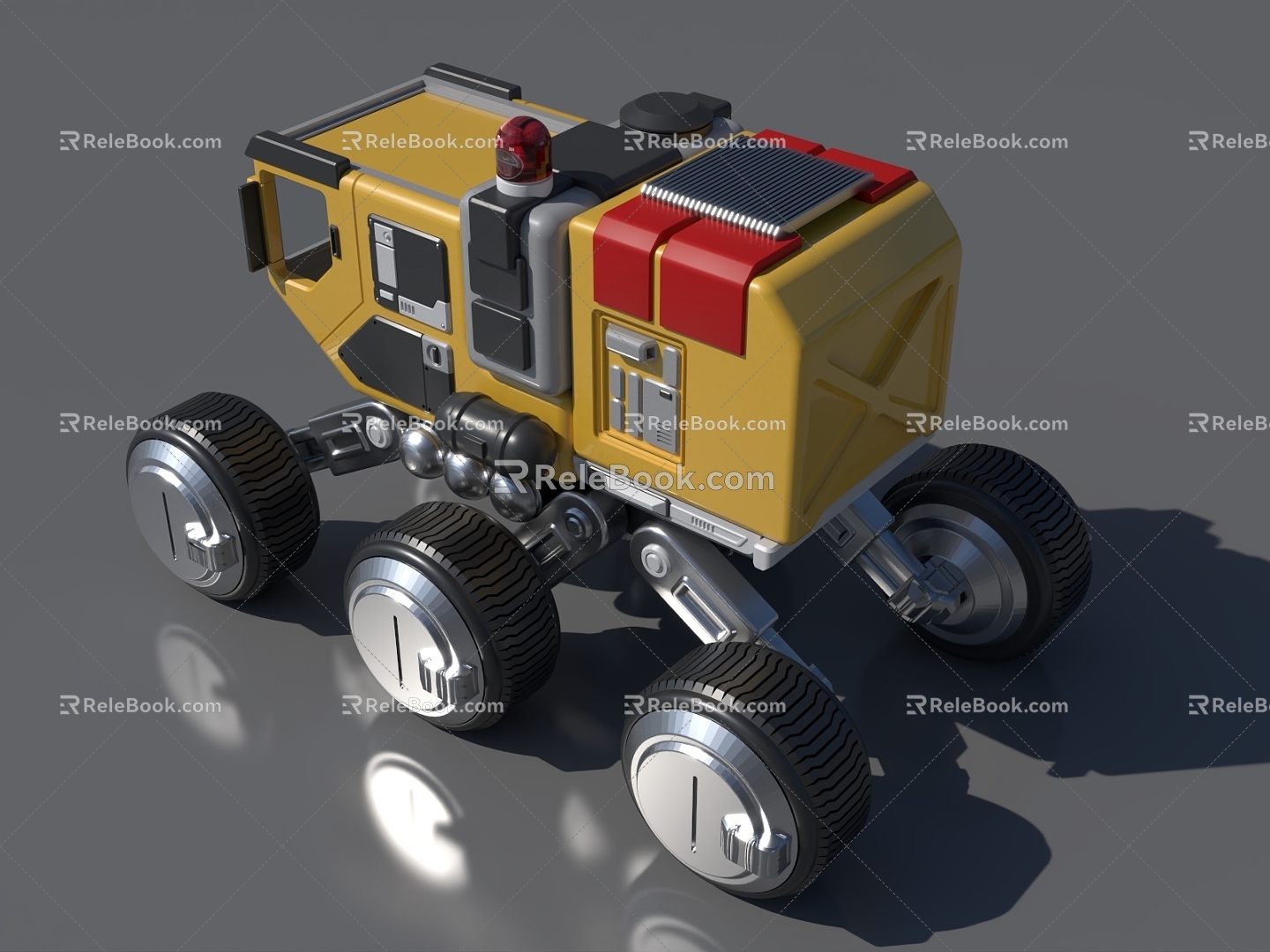 Sci-fi Car Future Car Cyberpunk Vehicle Cartoon Style Sketch Game Props Sketch 3d model