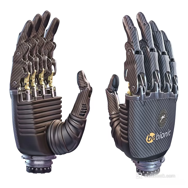 Intelligent Robotic Mechanical Arm With Advanced Bionic Structure And Precision Joints 3d model 