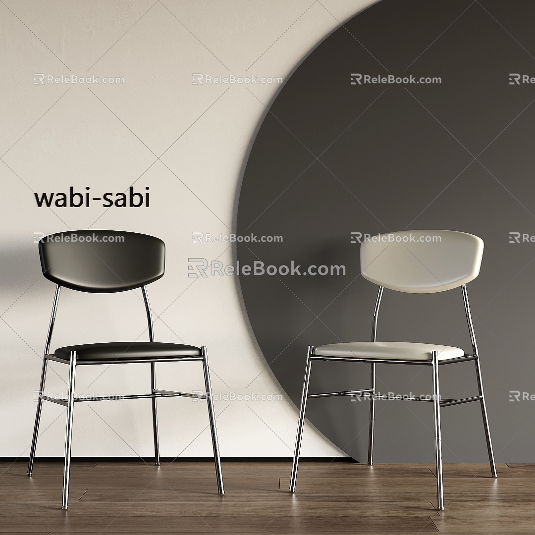 Modern Dining Chair Single Chair 3d model