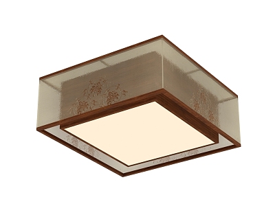 New Chinese ceiling lamp 3d model