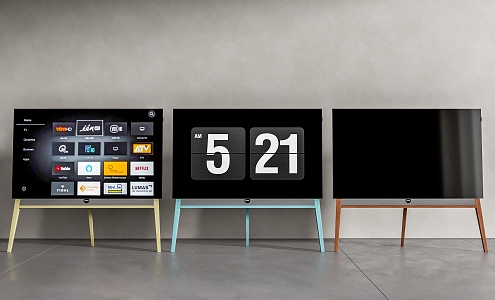 Modern TV 3d model