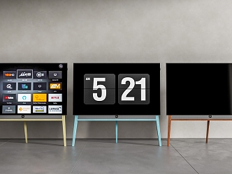 Modern TV 3d model