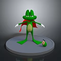 Frog Poison Frog Game Frog Reptile Cold Blooded Animal Reptile 3d model
