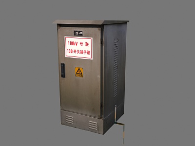 Power station terminal box terminal box electric box 3d model