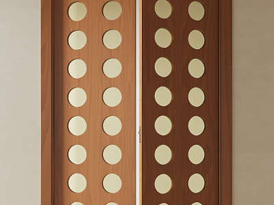 Quiet double door model