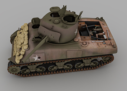 Modern tanks Soviet heavy tanks 3d model