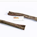 Natural Stone Wood Logs With Rustic Texture For Home Decor Accents