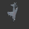 Sea Harrier Fighter 3d model