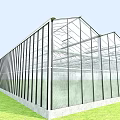 Modern Industrial Factory Building With Glass Curtain Wall And Metal Frame Structure Design