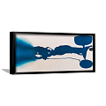 Modern abstract painting simple blue bedroom abstract decorative painting 3d model