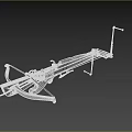 Heavy Crossbow Weapon Cold Weapon Bow Crossbow Bow Arrow Crossbow 3d model