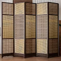 Wind screen partition 3d model