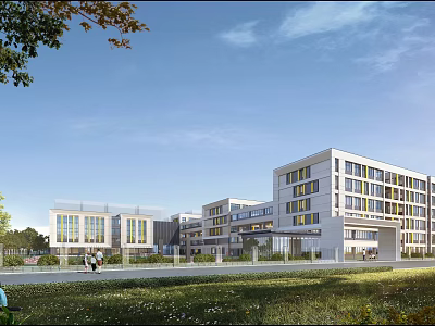 modern school building