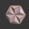 Modern Ornament Geometry Sacred Geometry Ornament Geometry Modeling 3d model