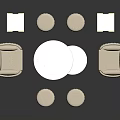 Elegant Modern Sofa Coffee Table Set With Fabric Upholstery Marble Tops And Gold Metal Stools