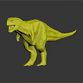 Red T-Rex Dinosaur Toy Figure with Open Mouth Sharp Teeth Standing on Black Background and Reflection