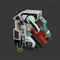 Sci-fi Items Sci-fi Components High-tech Components Sci-fi Equipment Sci-fi Scene Sci-fi Environment Game Scene 3d model