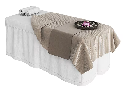 Modern massage bed 3d model
