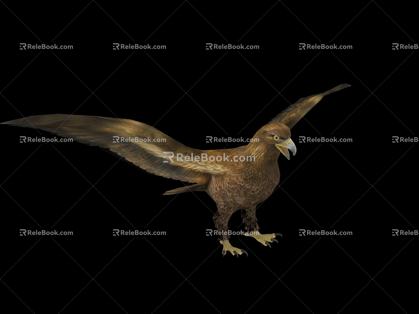 Modern Eagle 3d model