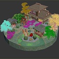 Chinese Ancient Architecture Ancient Architecture Oriental Architecture 3d model