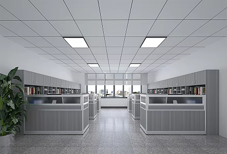 The Modern Office 3d model