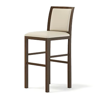 Modern Furniture Indoor Furniture Restaurant Furniture Chair Single Chair Bar Chair 3d model