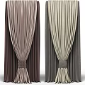 Curtains 3d model