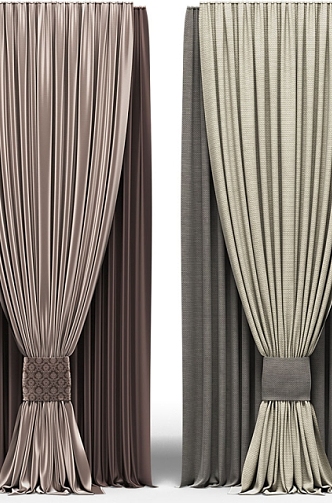 Curtains 3d model