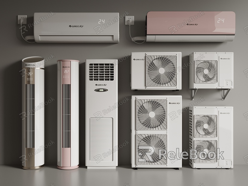 modern air conditioning model