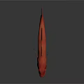 Modern Fish Coral Trout Rainbow Trout Three Monarch 3d model