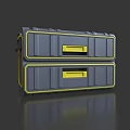 Box Toolbox Cool Box Hardware Toolbox Storage Box Protective Box Storage Box Multi-function Box Material Box Hardware 3d model