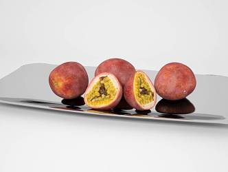 Modern passion fruit 3d model