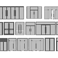 Modern Door And Window Design Collection With Glass Panels And Frame Styles