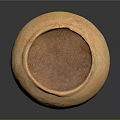 Artisanal Handcrafted Terracotta Clay Pot With Textured Surface And Round Design