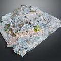 Rock Block Rock Block Rock Specimen Boulder Big Stone Block Rock Stratum Rock Stratum Rock Stratum Rock 3d model