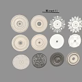 Minotli Decorative Ceiling Medallions with Various Intricate Patterns and Classic Designs
