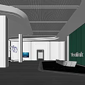 Modern Hall Company Reception Hall Company Reception Office Building Reception Area Reception Desk Bar Reception Desk Reception Desk Reception Desk Reception Desk 3d model