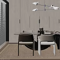 Modern Sofa Coffee Table Set With Glass Top Brown Beige Gray Chairs And Interior Rug