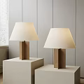 Quiet Table Lamp 3d model
