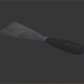 Durable Hardware Putty Knife With Metal Blade And Wooden Handle