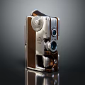 Modern Camera DSLR Camera Card Machine Digital Camera 3d model