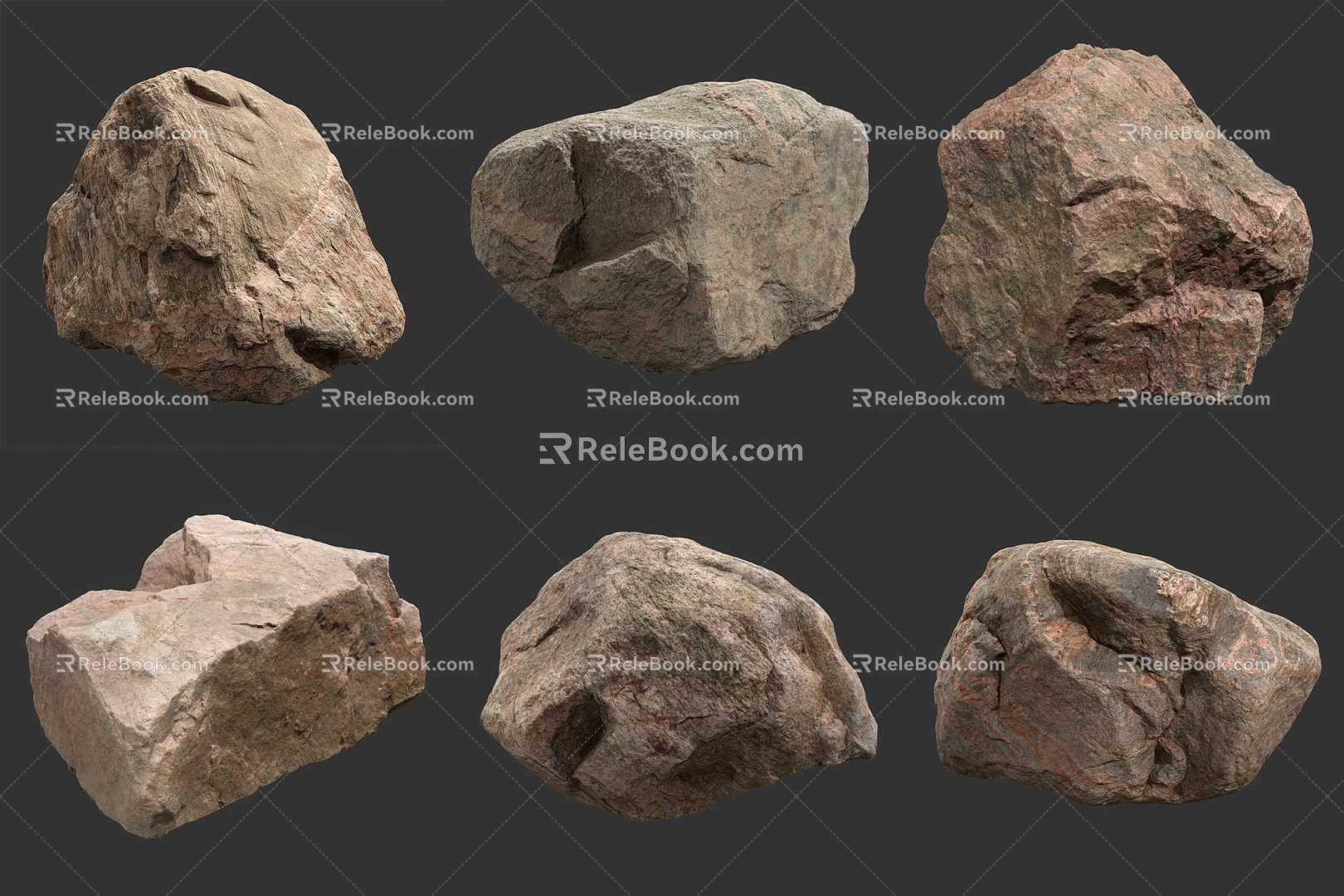 Stone Rock 3d model