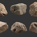 Stone Rock 3d model