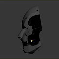 Carbon Fiber Safety Mask With Modern Tactical Design For Facial Protection