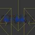 Mei Chen snake element decoration 3d model