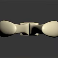 Pipe pliers vise bench vise wrench tool hardware tool processing tool furniture 3d model