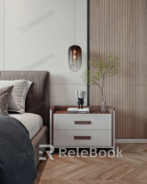 Modern bedside table model