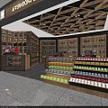 Afternoons Mall Bookstore Interior With Shelves Books And Service Counter